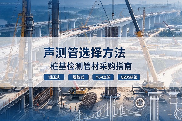 赤坎声测管选型标准