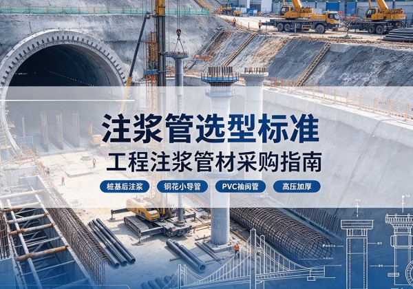 赤坎注浆管选型标准